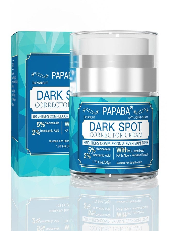PAPABA Tranexamic Acid Serum Dark Spot Corrector Cream for Face & Body Women Men - Niacinamide + Vitamin C - Brightening Treatment for Age Spots, Sun Spots Gentle for Sensitive Skin - Image 1